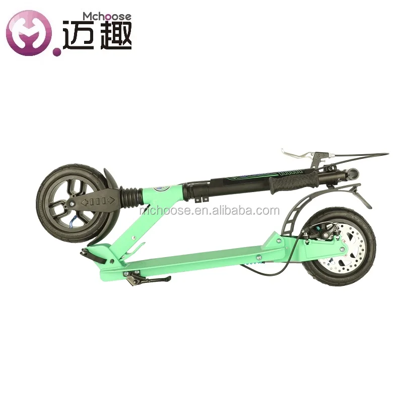 Складная алюминиевая рама дисковые тормоза дешевые 2-колесный скутер с 71cc взрослых бензоскутер на продажу
