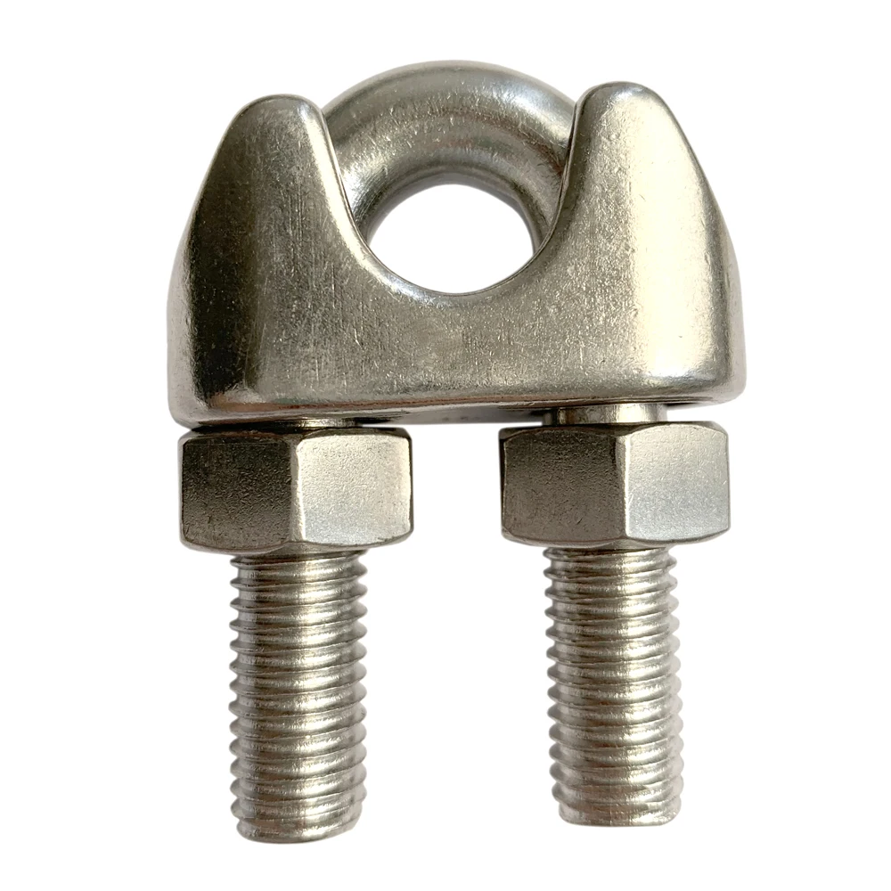 M13 Stainless steel 316 DIN741 Wire rope clip