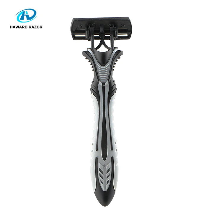D623L fashion design 6 blade razor disposable shaving razor