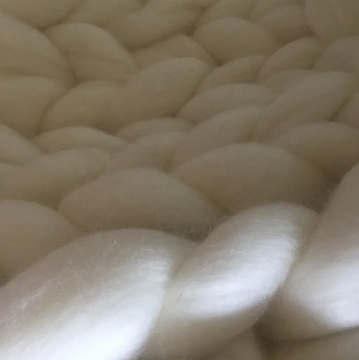 
100S,16MIC,82mm,100% china merino wool roving tops 
