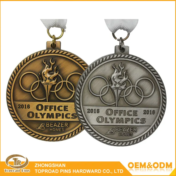 2017 горячие продажа пользовательские позолоченные награды честь медаль металла медаль