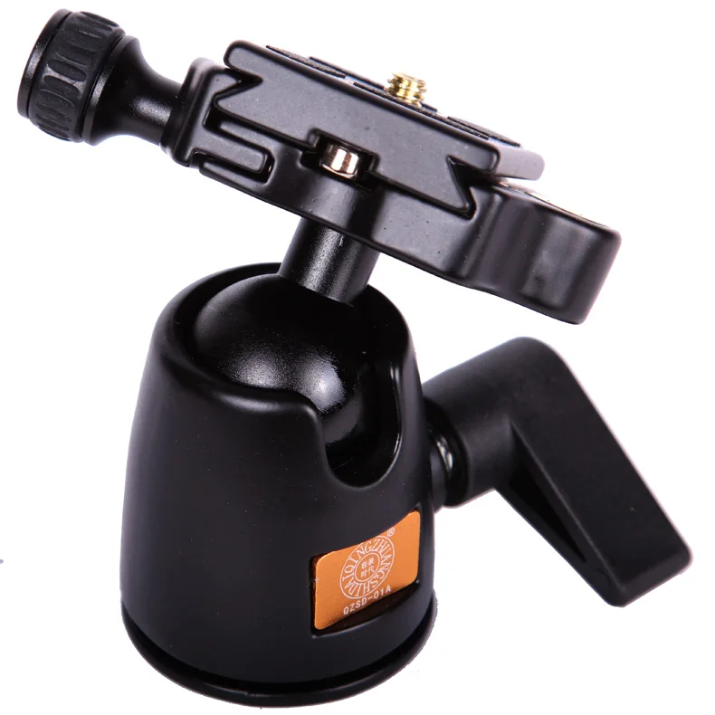 tripod head 1/4 screw mount for the photographic equipment,camera accessories with ball head for tripod monopod