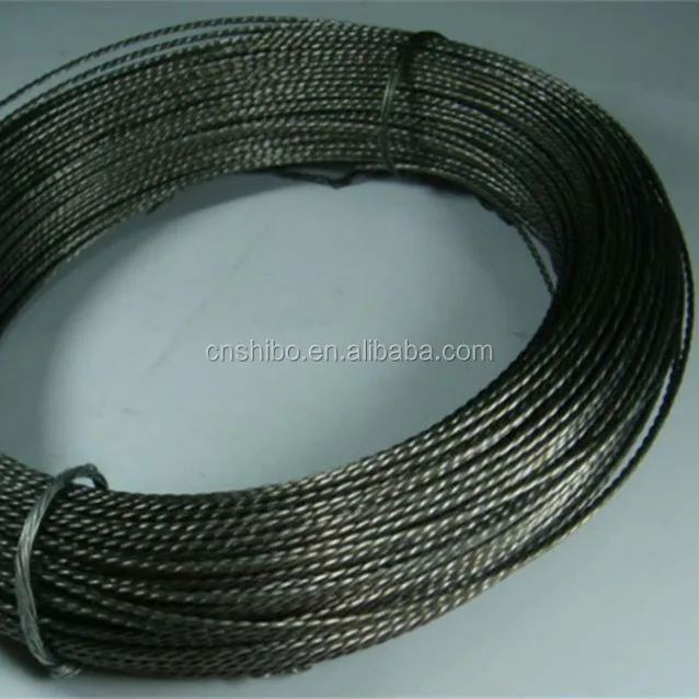 top seller stranded tungsten wires,99.95% tungsten heater wire