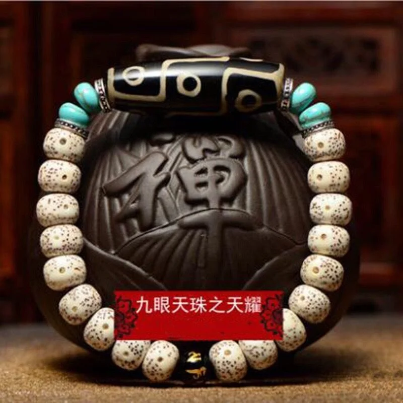 European Popular Buddhist Jewelry Natural Bodhi Seed Bead Bracelet For men Bracelet