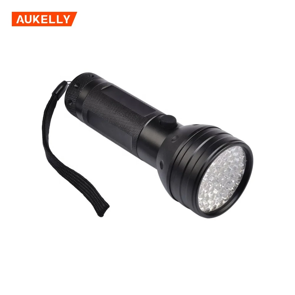 Hunting scorpion 395nm UV Torh Bed Bug Detecting Ultraviolet LED Flashlight 51 led ultraviolet blacklight With Feature Currency
