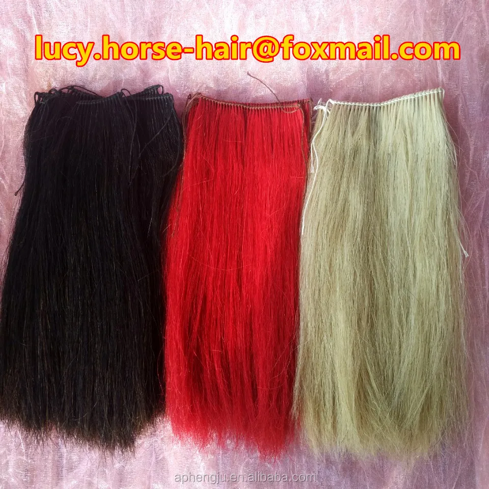 horse forelock extensions for horse racing false tail , false forelock , false mane extension