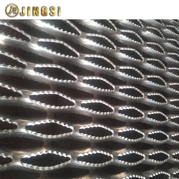 Aluminum Perforated Anti -Slip Diamond Safety Grip Strut Plank Grating.