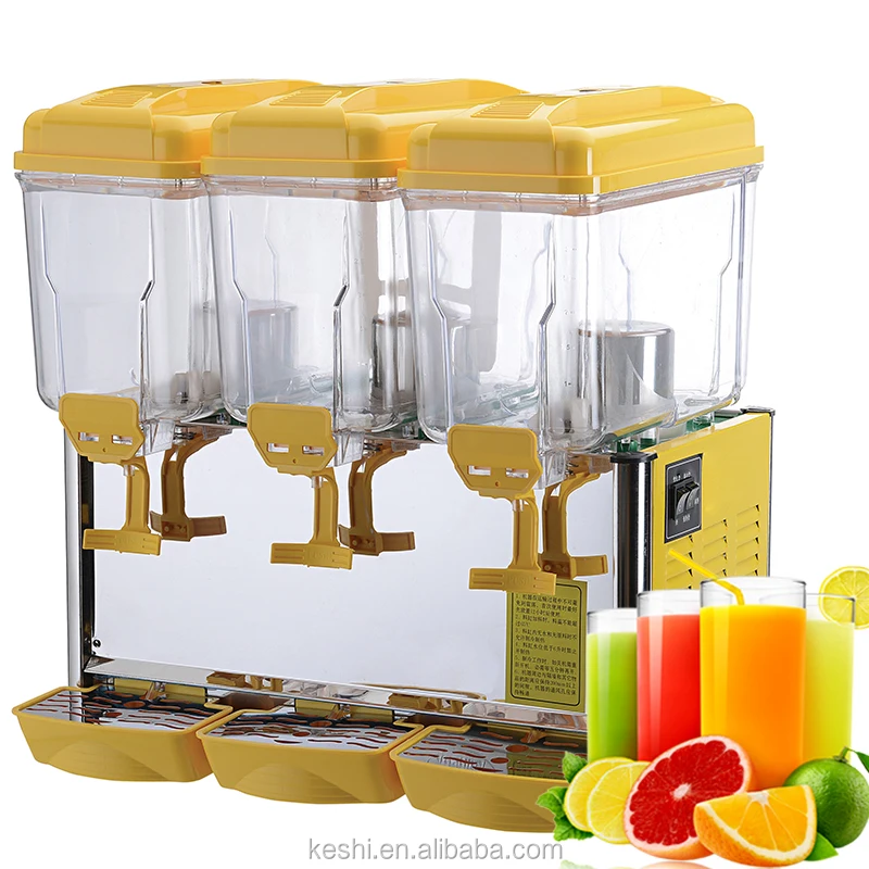 High Quality 3 Flavor Commercial Juice Dispenser