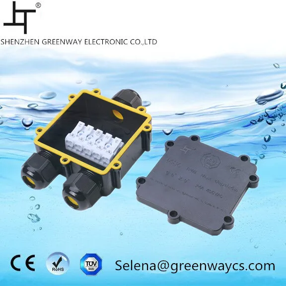 Greenway M686-4 Europe type enclosure Professional production Plastic IP68 waterproof junction box