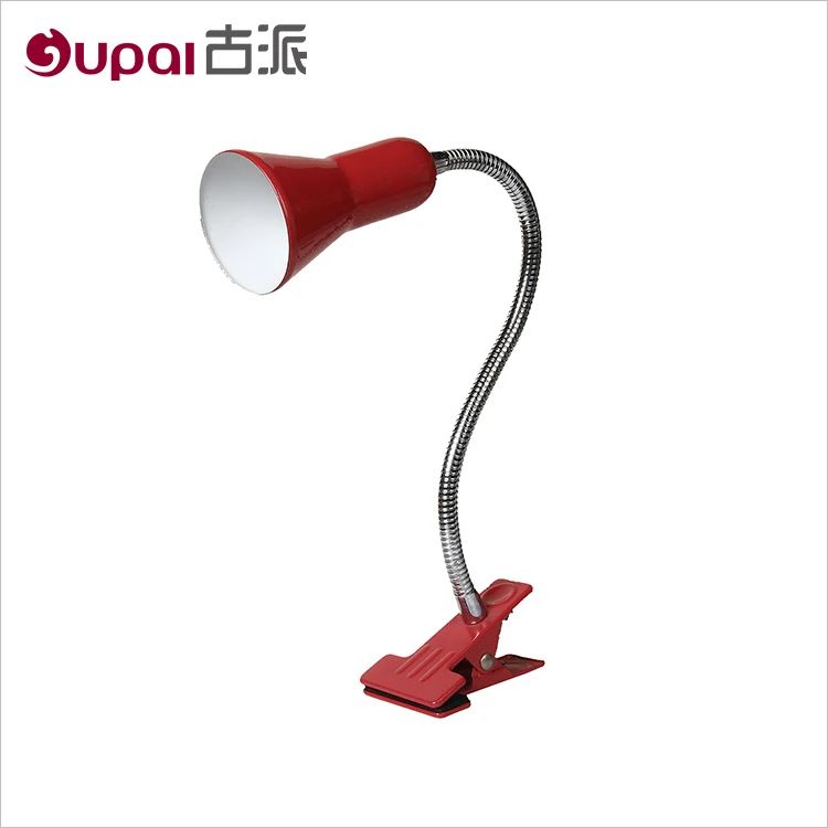 Домашняя Светодиодная настольная лампа с зажимом, алюминиевая Гибкая светодиодная настольная лампа для офиса, студентов