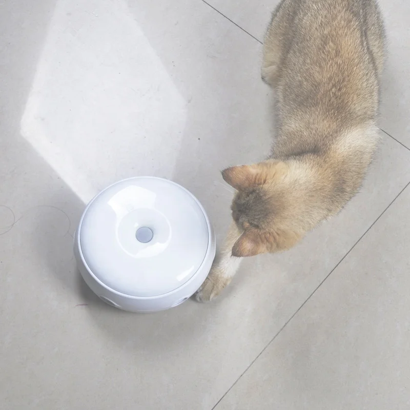 Smart Electric Cat Feather Toy Teasing Stick Interactive Cat Toy Without Battery