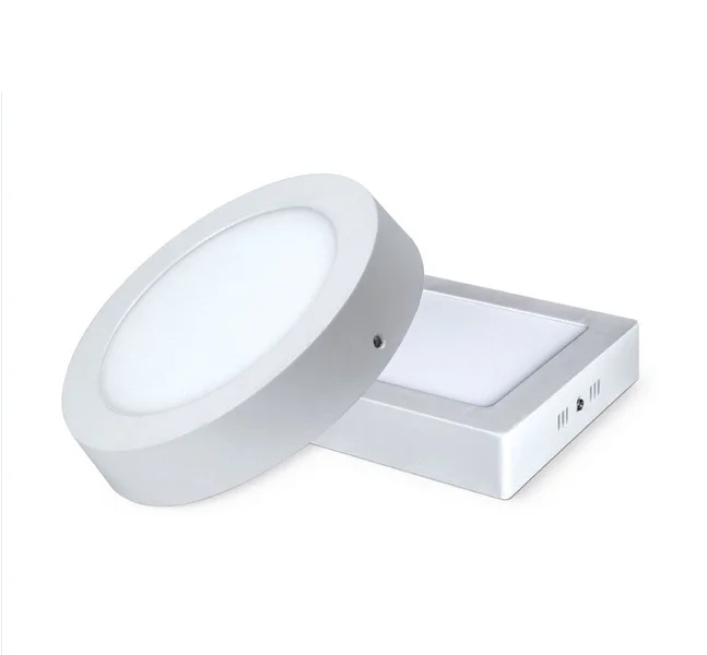 Waterproof IP54 Led Panel Light Modern 80 Surface Mounted 70 Panel Led Barrel Round Warm White 9w 12w 100mm Home Office 0.5 2835