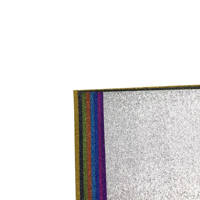 A4 Glitter Paper And Cardboard Glitter Paper Plate