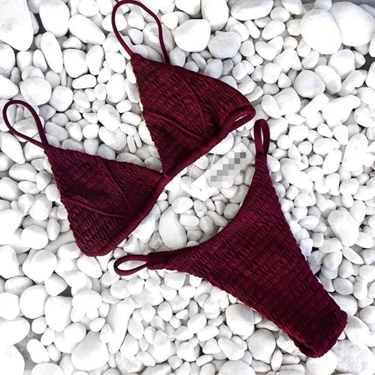 Cikini 2021 New Design Two Piece Charm Design Crochet  Swimsuit Bikini