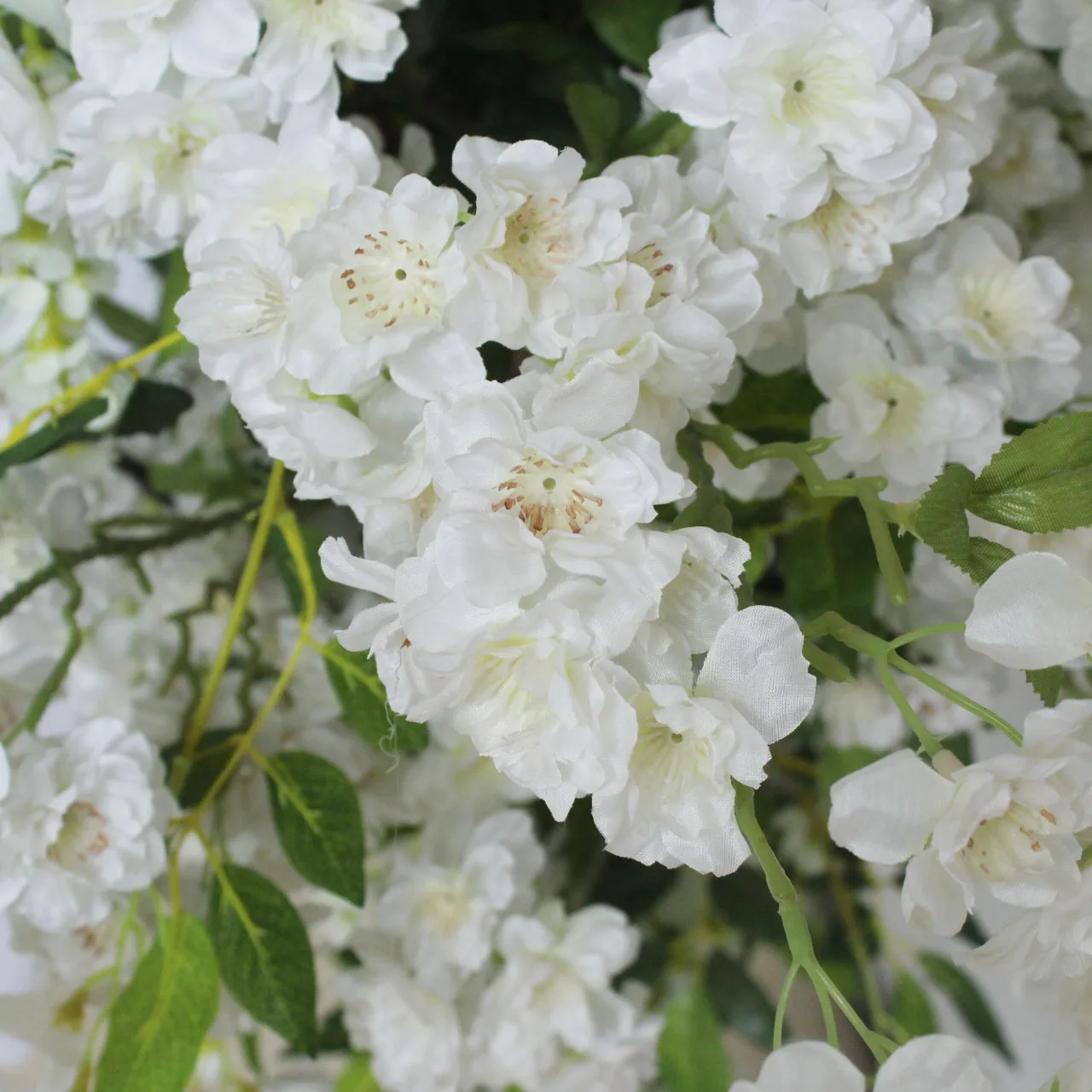 5247 White Cheap  artificial cherry blossom tree artificial flower