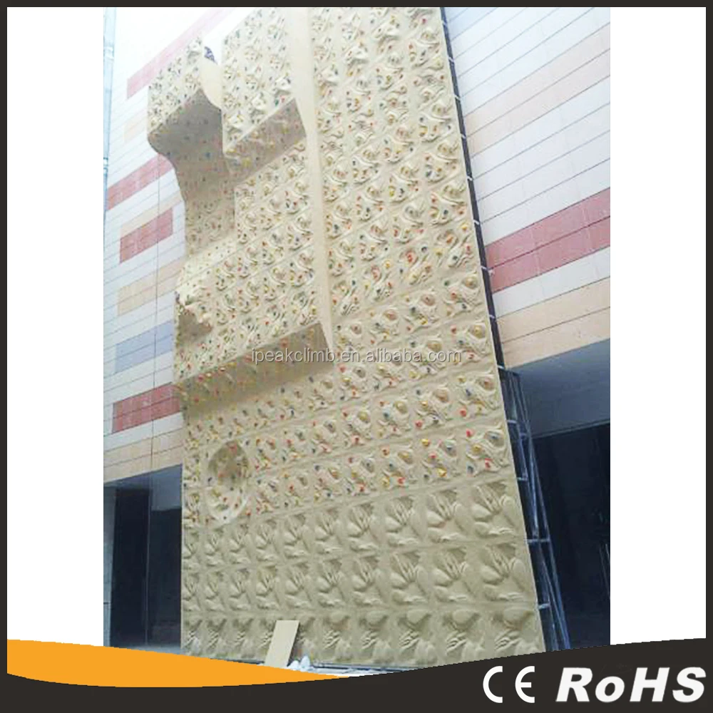Indoor Rock Climbing Wall with 20 Years Experience Outdoor Playground Wall Climbing Holds Made of Resin for Parks