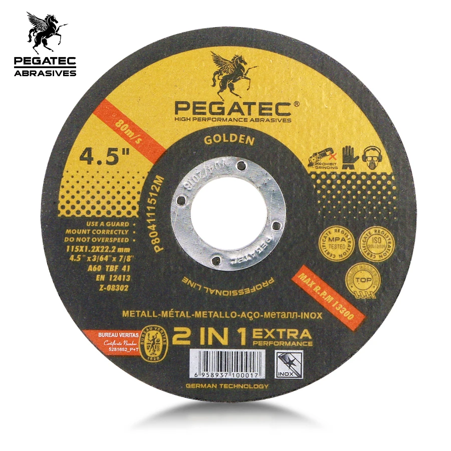 4.5' 115x1.2x22.2mm high quality cutting disk for metal