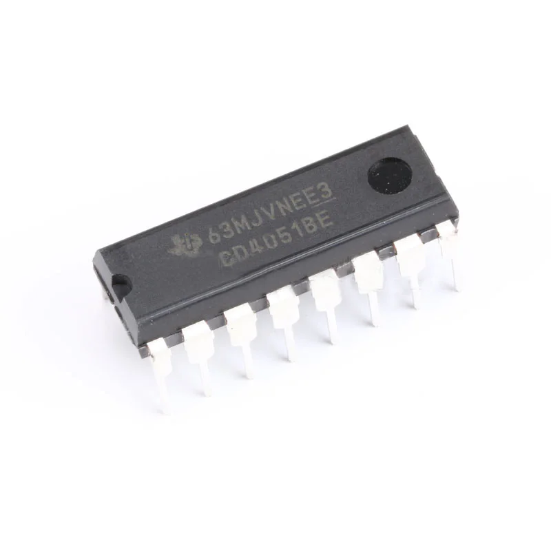 CD4051BE CD4051 HEF4051 Ис Переключателя 8-канальный Аналоговый Мультиплексор DIP-16 новый оригинальный