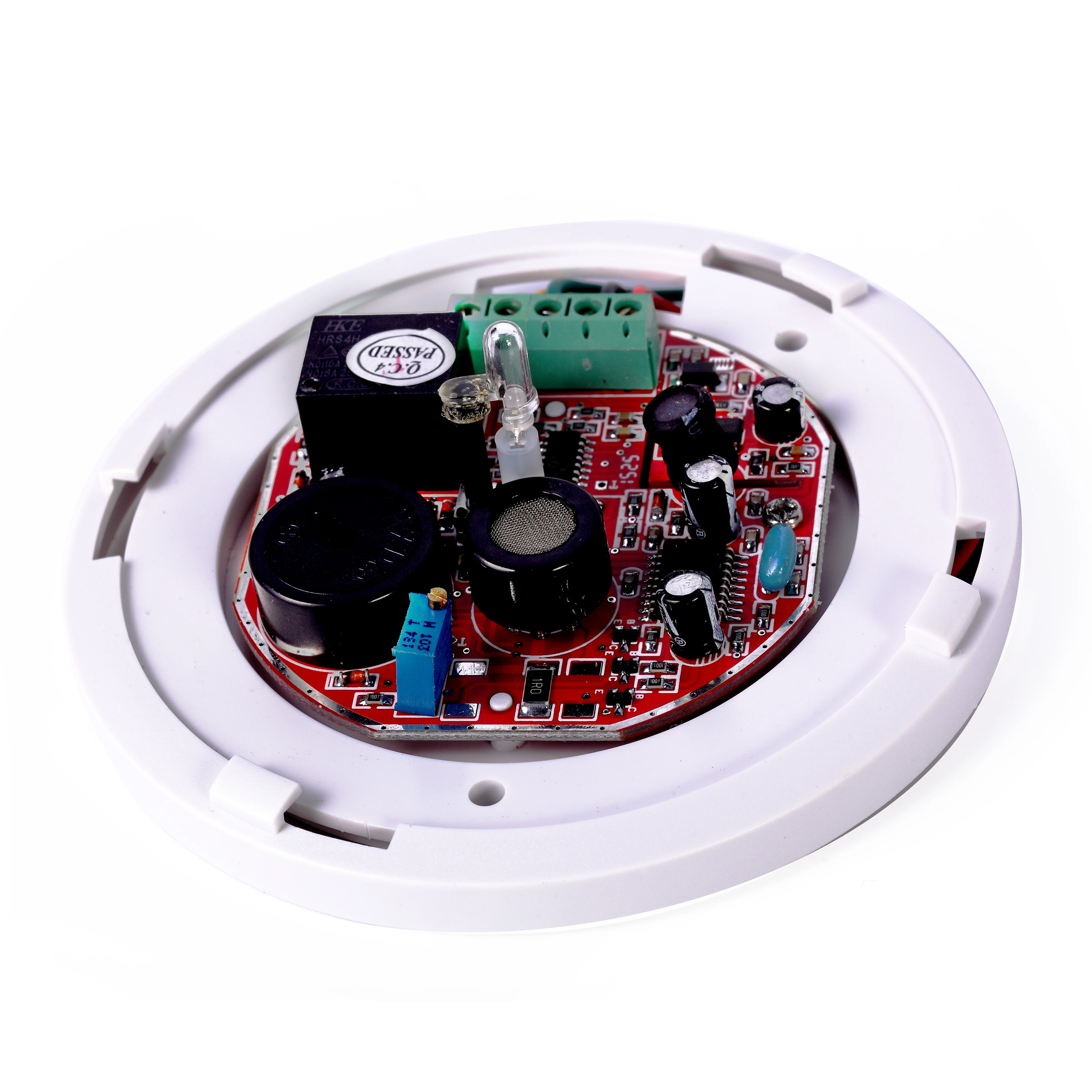 DC12V Wall Mounted LPG Gas Leakage Detection Gas Alarm Sensor For Industrial Conventional Fire Alarm System