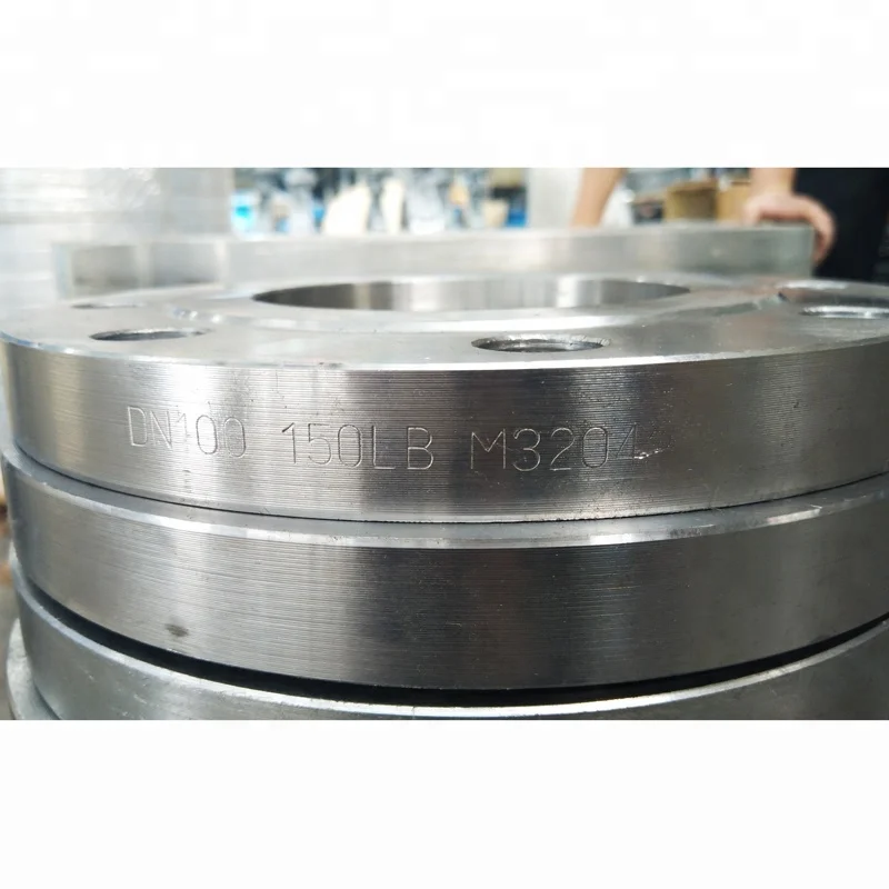 Carbon steel ASME standard RF flange DN100