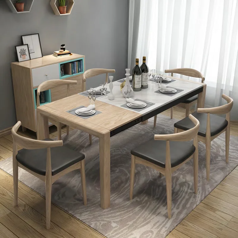 Modern style dining table with chair