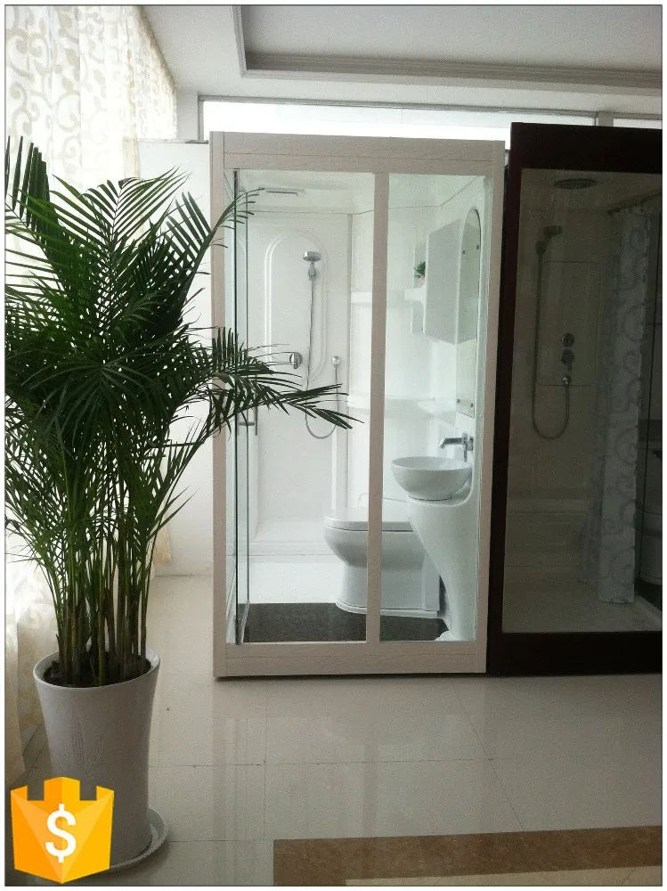China suppliers prefab shower and toilet modular bathroom unit