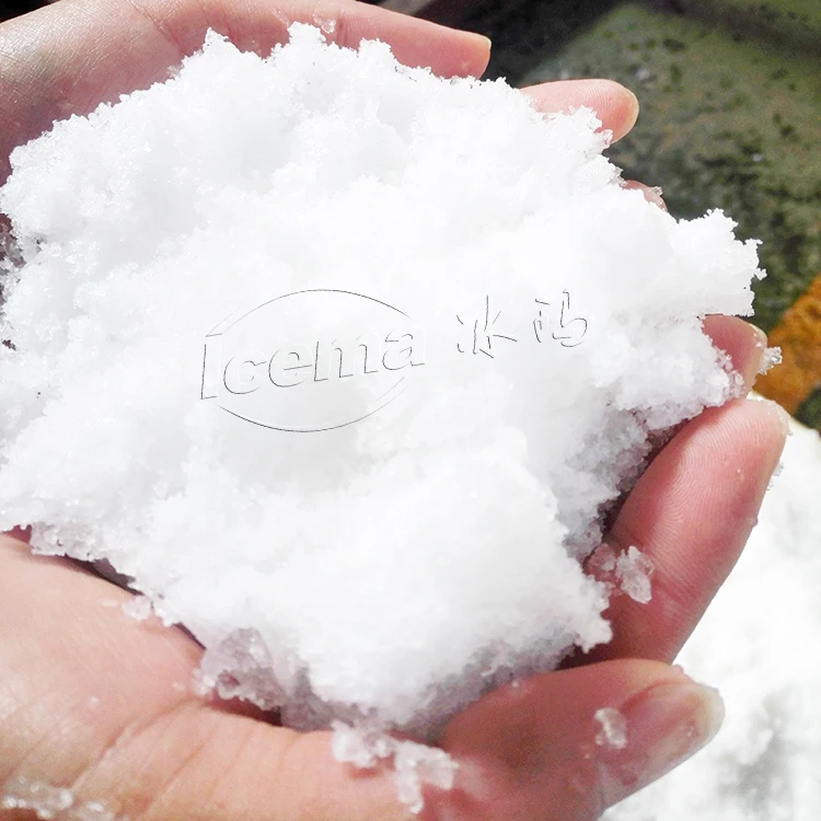 Hot sale commercial electric automatic ice crusher in Denmark