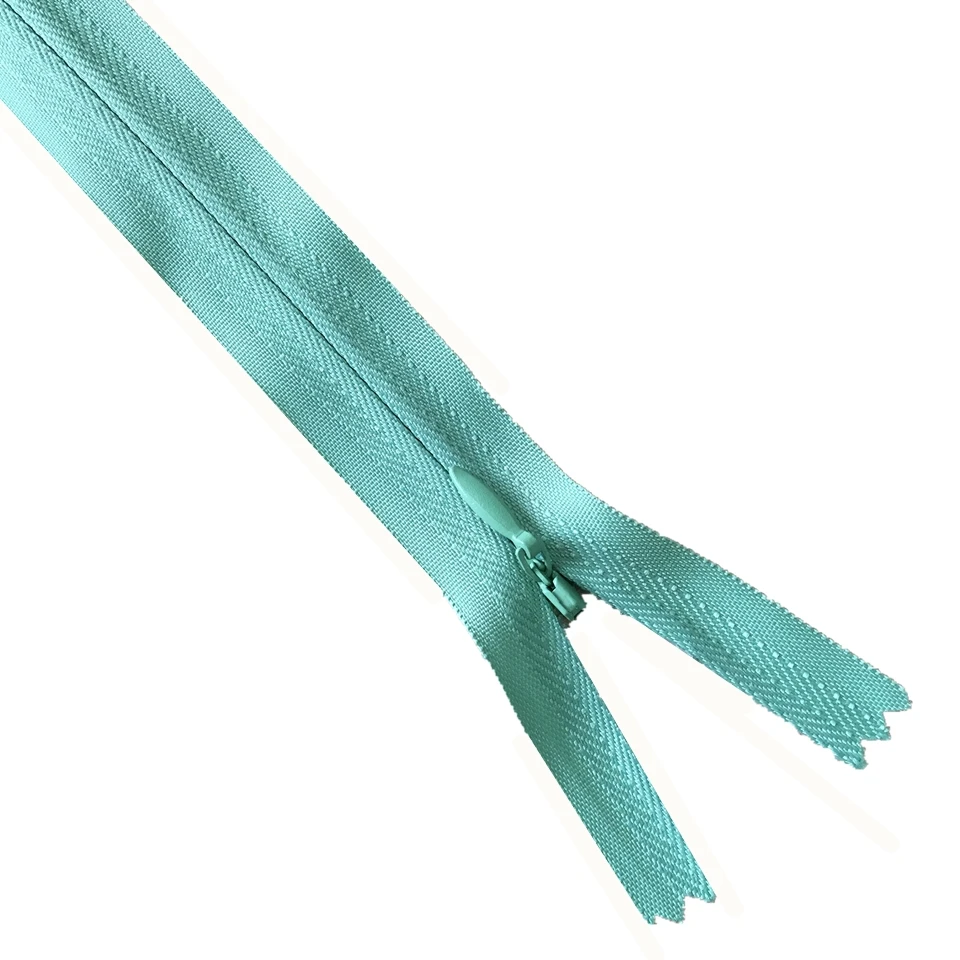 Professional Custom Factory Direct Price #3 Fancy Nylon Invisible Coil Zippers For Diy Sewing Back/dress
