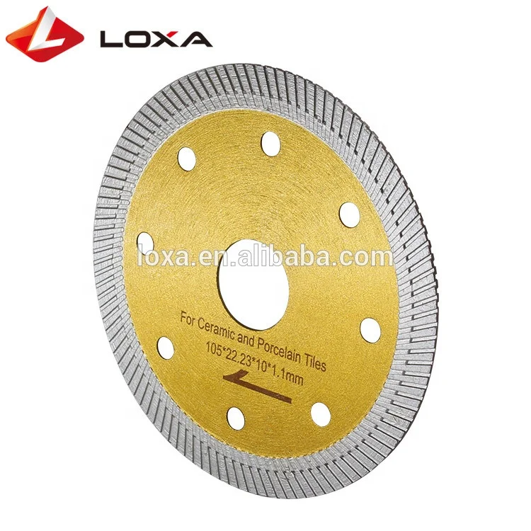 Smooth Cutting For Tile Ceramic Diamond Turbo Saw Blade
