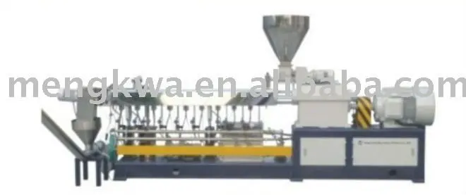 SJ65/33 CONICAL TWIN SCREW PLASTIC EXTRUDER FROM PVC POWDER TO PLASTIC PIPE PROFILE PLATE CHANGE MOULD SCREW AUXILIARY MACHINERY