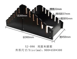 Ceramics show wood display stand  tile display rack for wood look