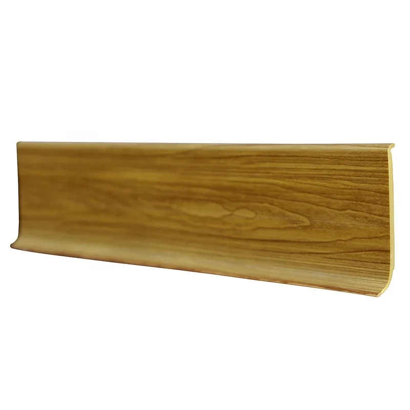 Foamed pvc skirting flame retardant waterproof pvc foam skirting board