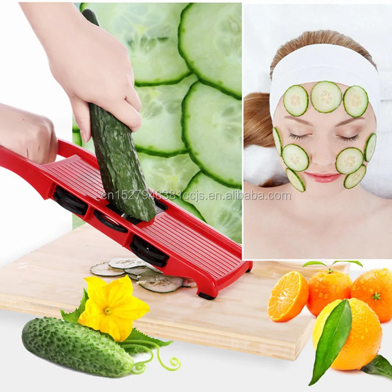 
Multi-function Plastic Slicer Upgraded 7 Blades Mandoline Slicer Manual Vegetable Slicer Salad Maker Potato Onion Carrot Cutter 
