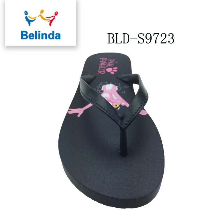 Оптовая продажа черные и белые шлепанцы тапочки для леди