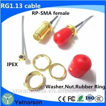 Поставщик фабрики 10 см Кабель Пигтейл Кабеля SMA Женский Кабель РФ Коаксиальный Разъем SMA Женский