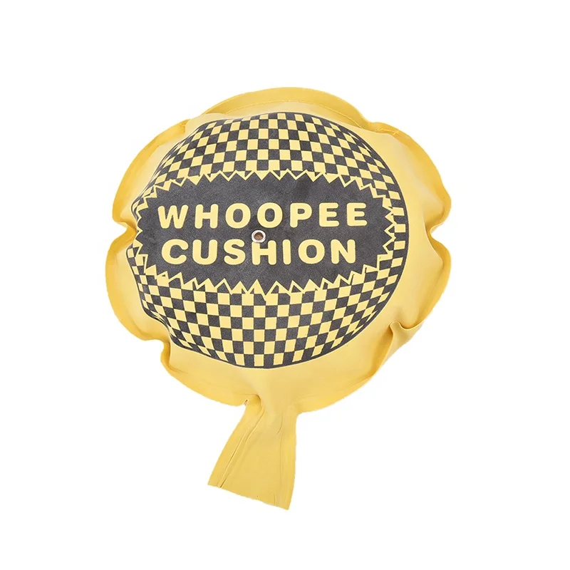 wholesale rubber mini whoopee cushion custom print for April Fool Day