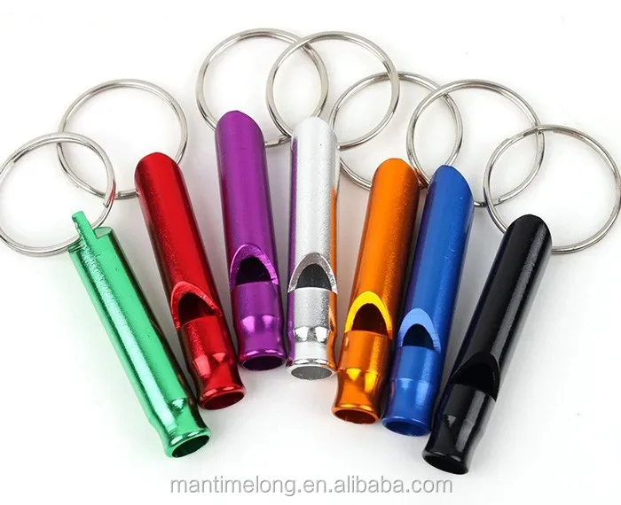 
Mixed Aluminum Emergency Survival safety whistle funny whistle ring whistle 