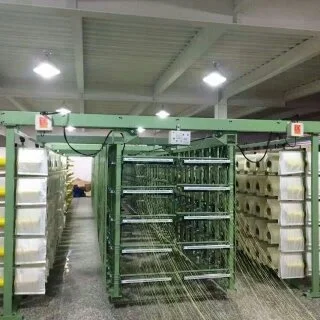 1250mm beam diameter high speed fully automatic sectional warping machine