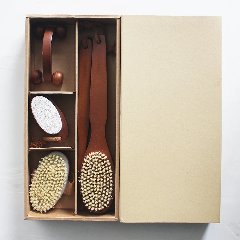 Luxury Bath Brush Suit,Wooden bath brush,exfoliating scrub