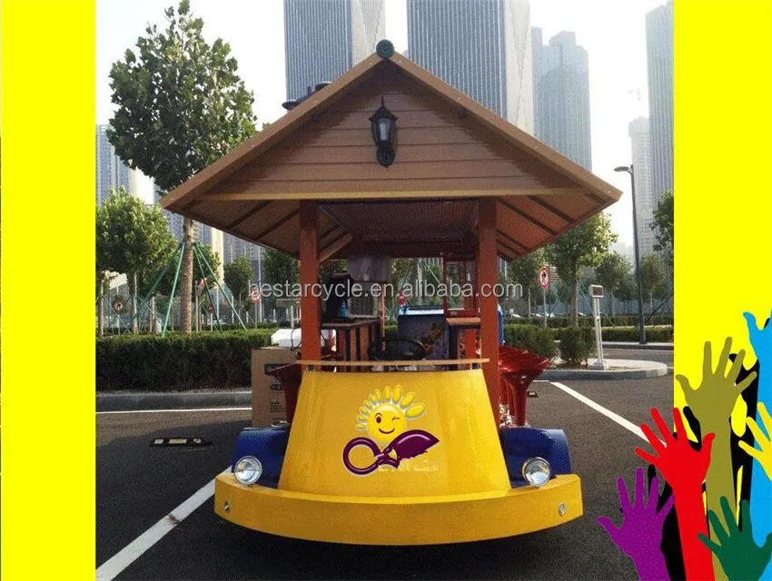 Новый европейский стиль четыре колеса с открытым верхом экскурсионные питание и кофе автобус