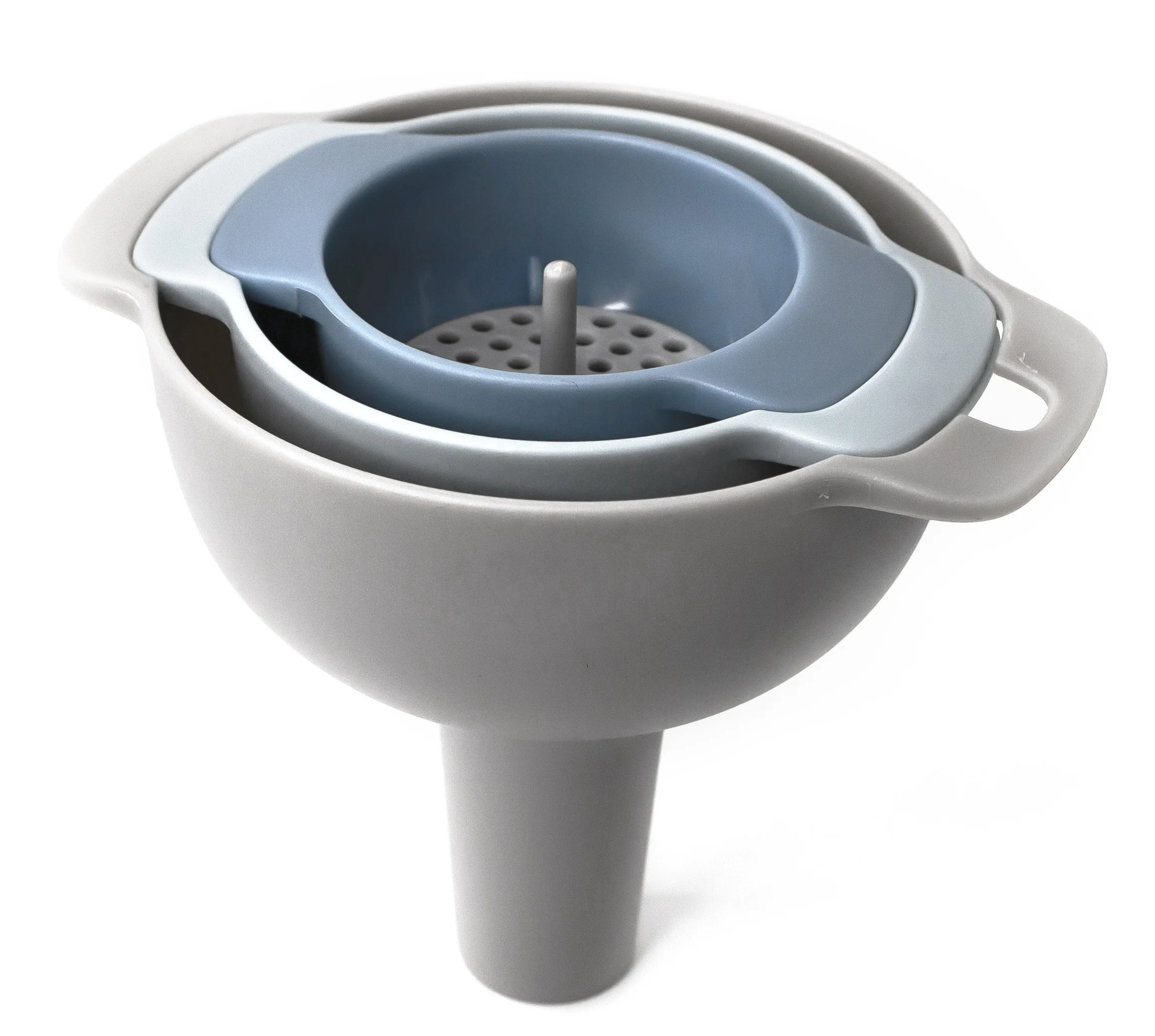 Eco-friendly Food Grade Good Quality Kitchen Tools Kitchen Accessories Plastic Oil Funnel PP Oil Funnel 3 Pieces