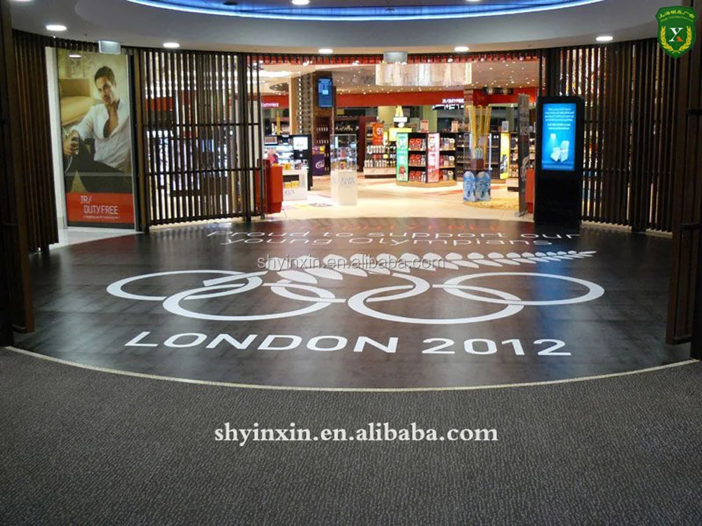 
Custom printing vinyl floor sticker/ decal for floor advertising 