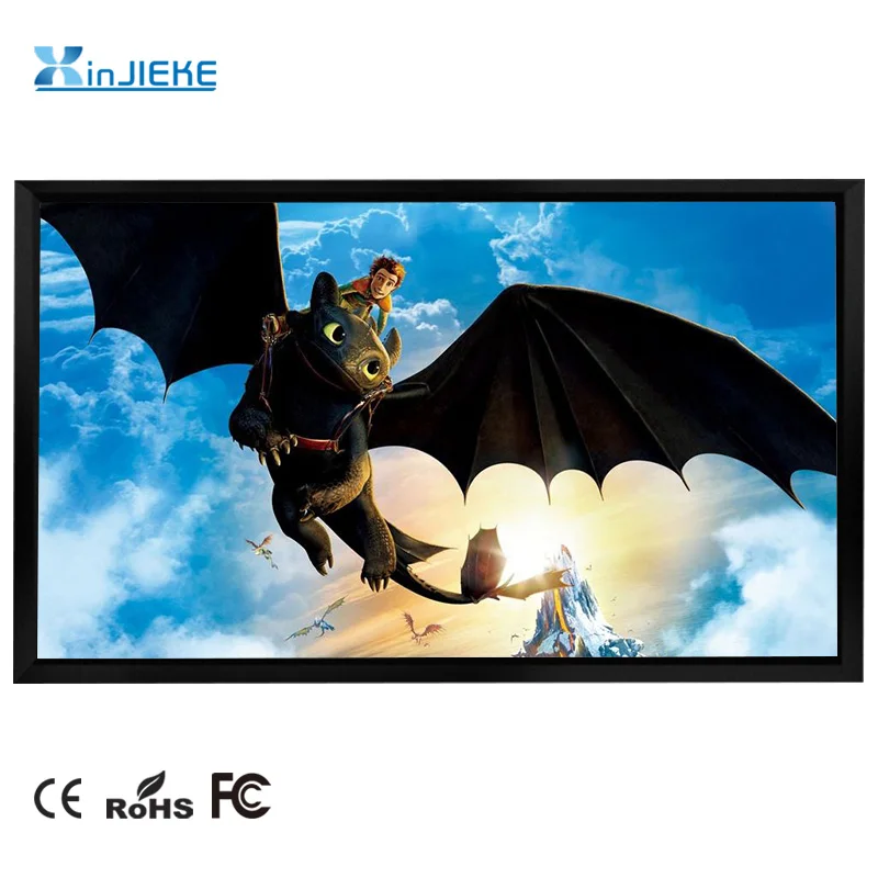Elite firm settled wall fabric flatness projection screen