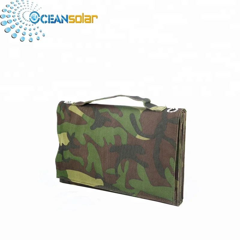 Portable Solar Charger 42W Solar Panel Foldable  18V DC Output Charger for scooter battery charge