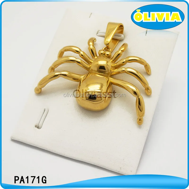 latest innovative products animal spider stainless pendant