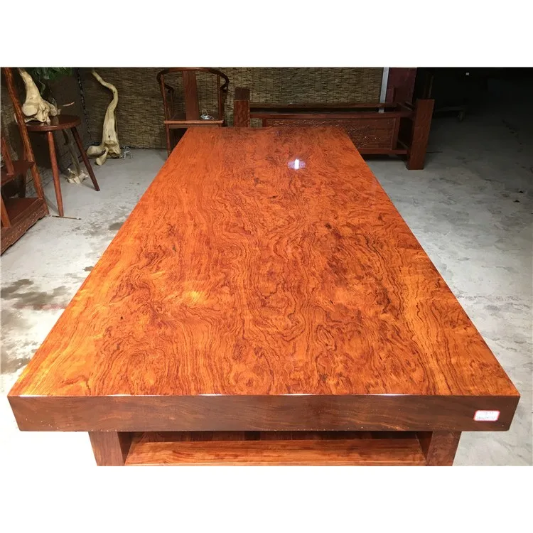 
Bubinga Wood Used Restaurant Sets Cafe Tables and Chairs 