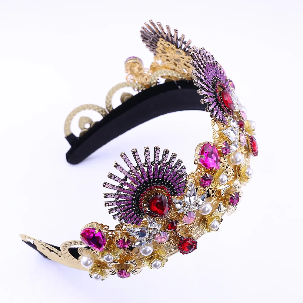 Fashion bride crown wedding hairband bride hair accessories