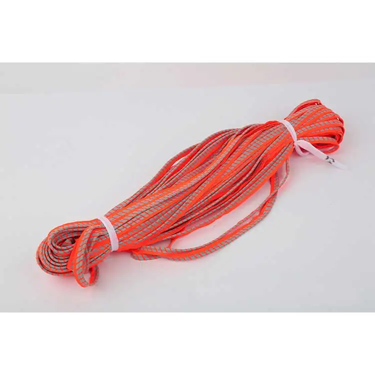 
colorful EN471 stretch reflective piping cord for clothing 