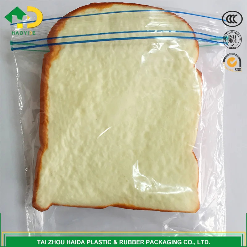 
Different sizes LDPE Sandwich bread bags 