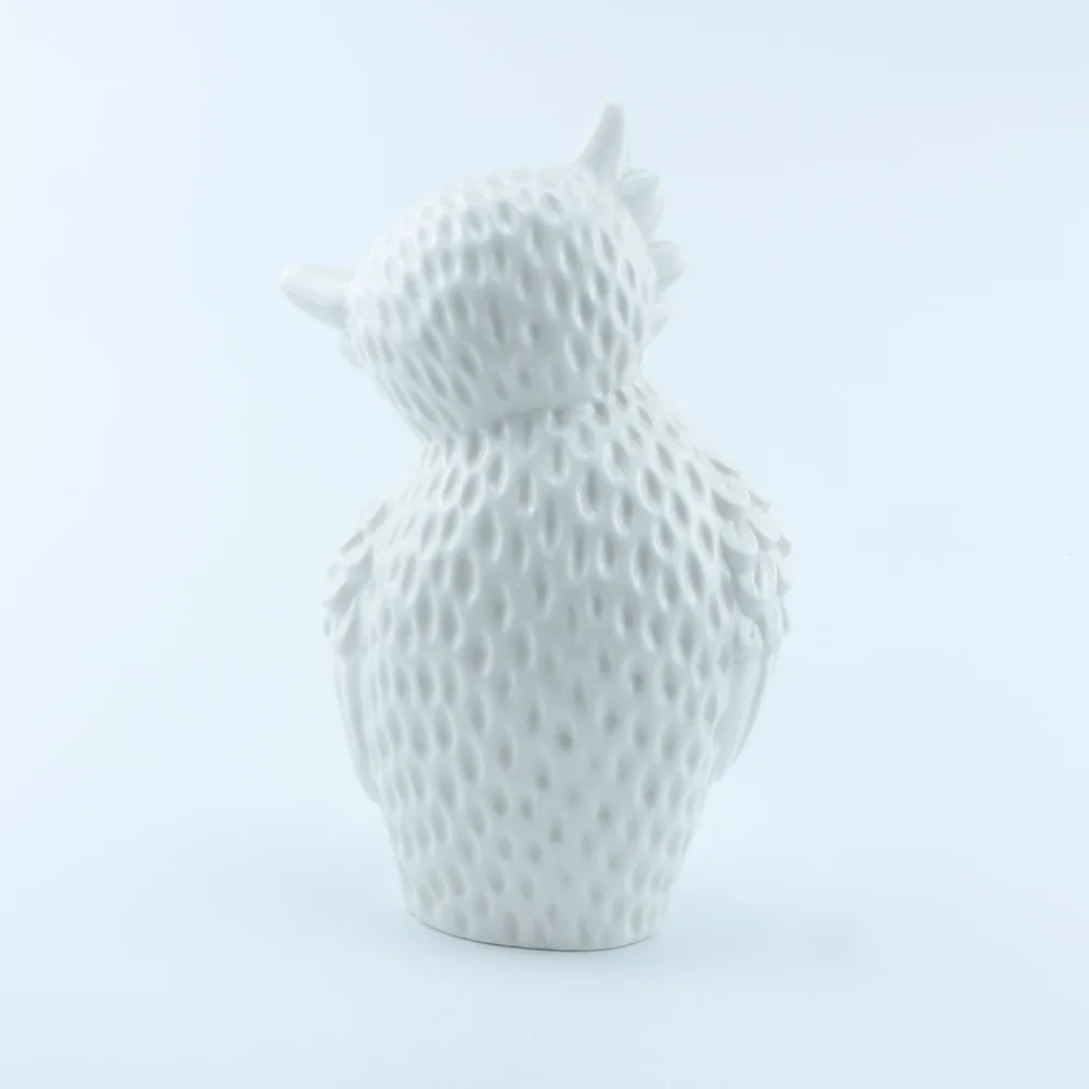 High quality large ceramic owl figurine wholesale